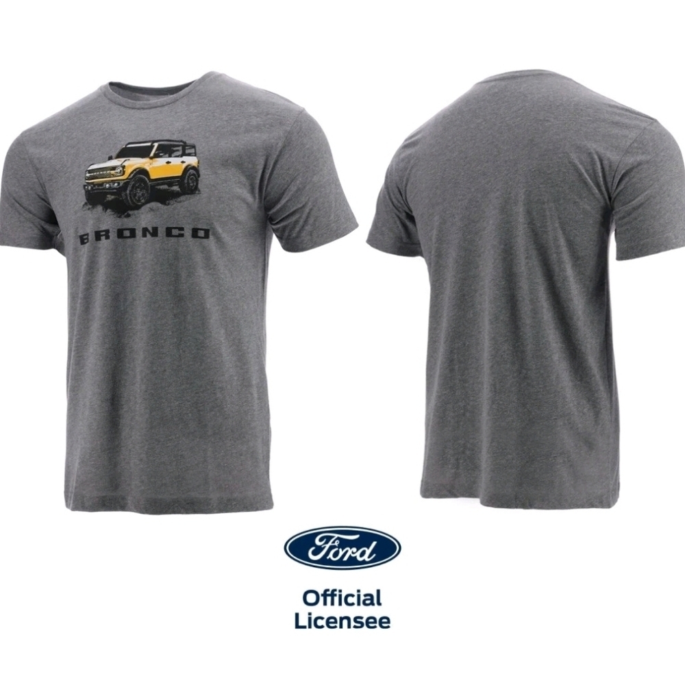 Ford Bronco Official Licensed Bronco Graphic Tee Size Small